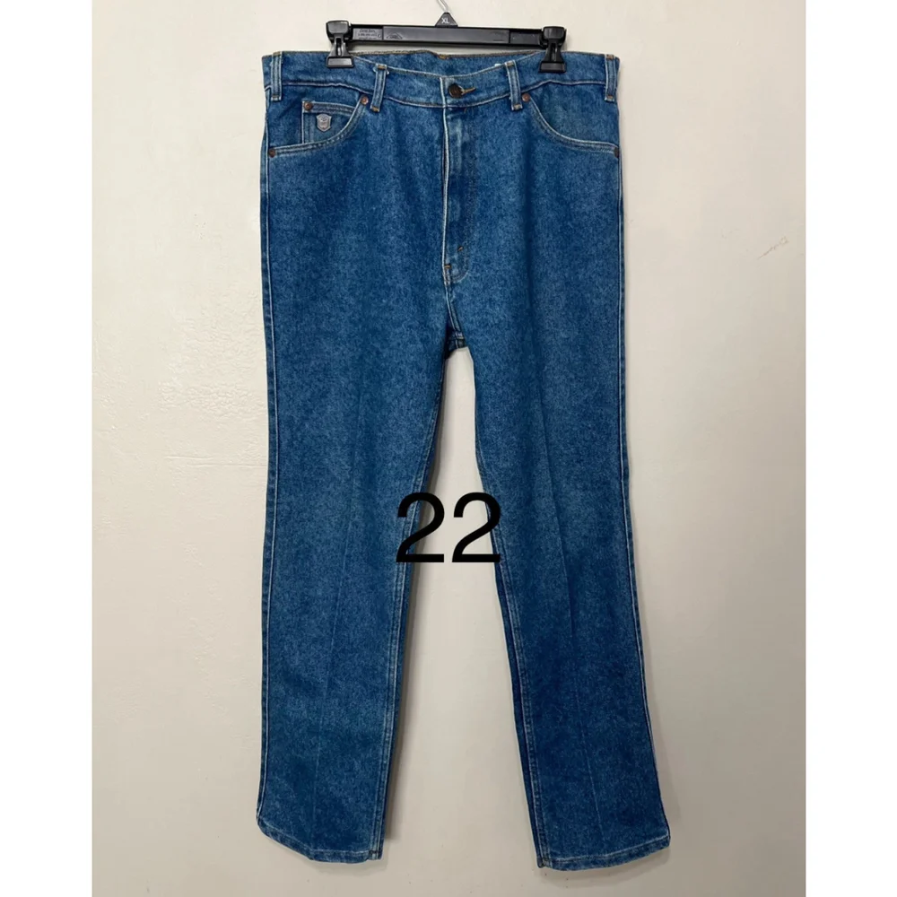 Vintage Levi's Silver Tab Medal Made USA Loose Fit Men's Blue Jeans Denim 36X31‎